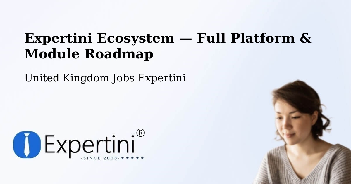 Expertini Ecosystem — Full Platform & Module Roadmap – Prescot